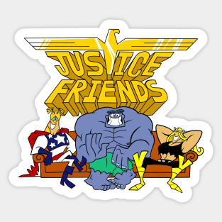 Justice Friends Sticker